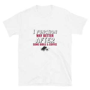 Bible and Coffee T-shirt